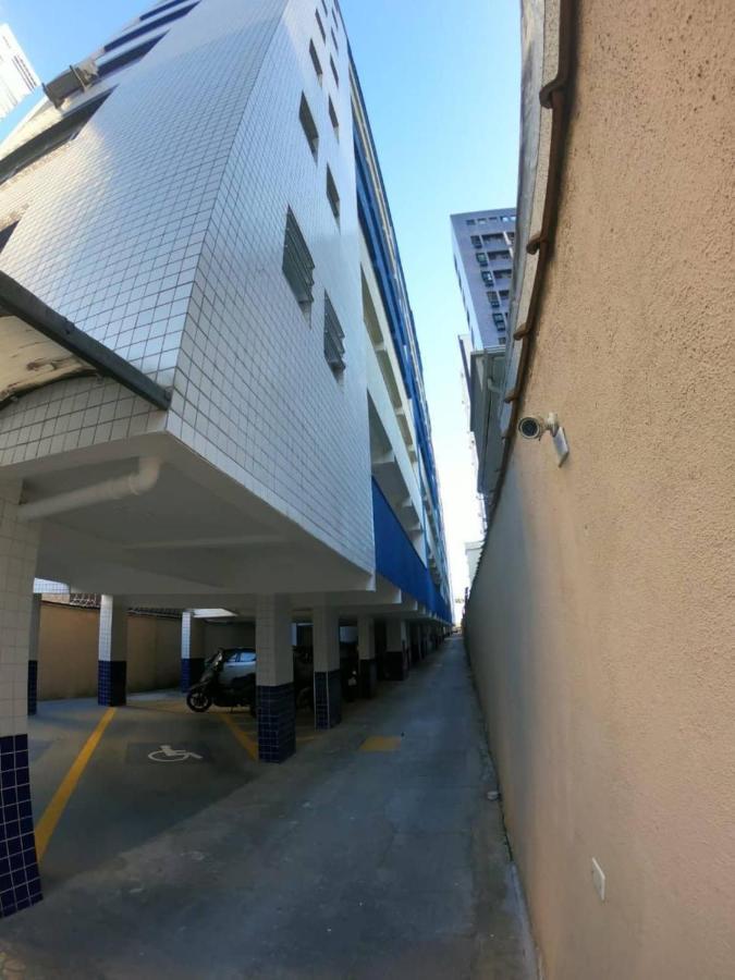 Sala Living Em Predio Familiar Na Av Da Praia 桑托斯 外观 照片