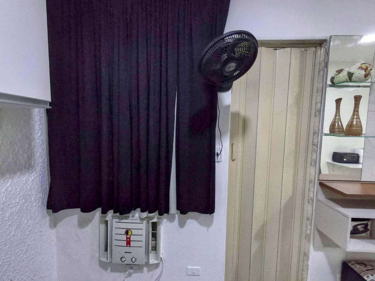 Sala Living Em Predio Familiar Na Av Da Praia 桑托斯 外观 照片