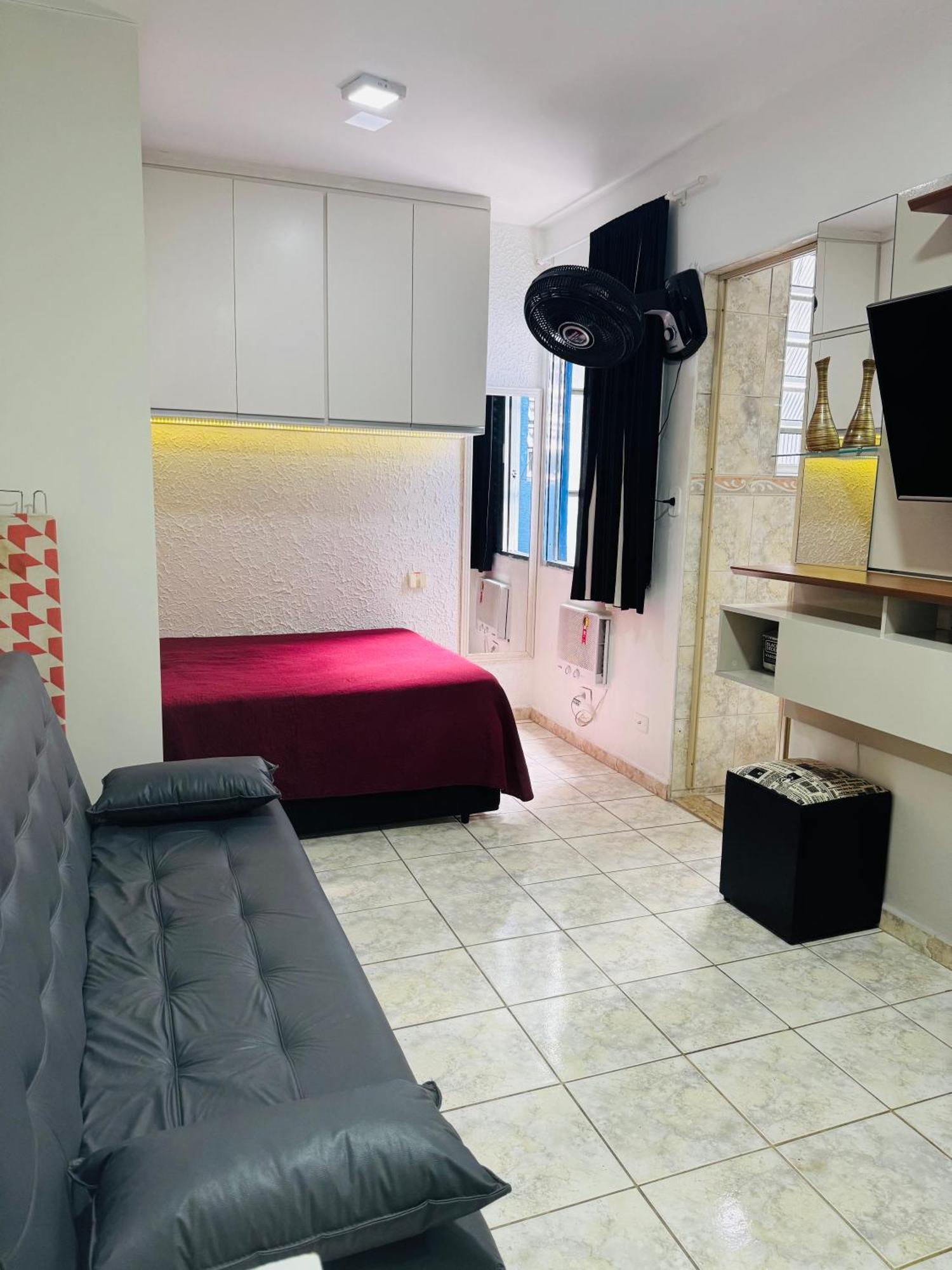 Sala Living Em Predio Familiar Na Av Da Praia 桑托斯 外观 照片